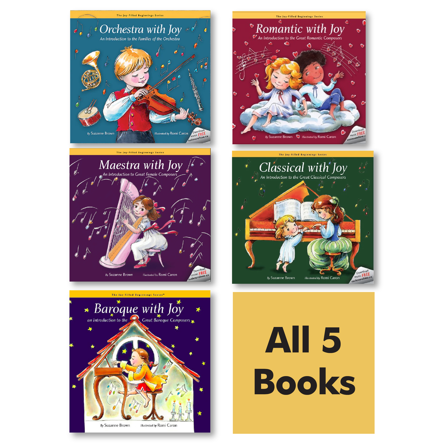 Joy-Filled Beginnings: Full 5-Book Collection